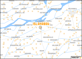 map of Islāmābād