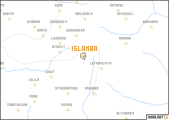 map of Islamba