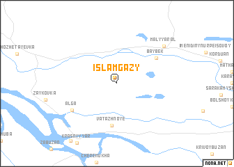map of Islamgazy