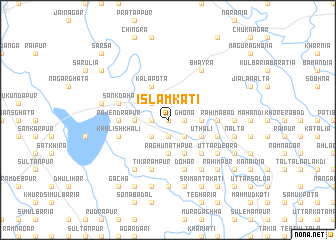map of Islāmkāti