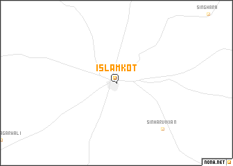map of Islāmkot