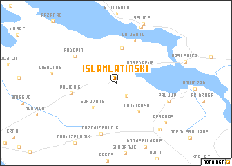 map of Islam Latinski