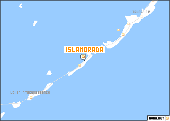 map of Islamorada