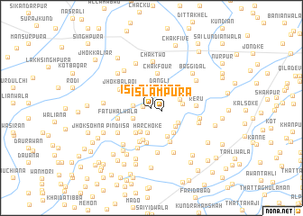 map of Islāmpura