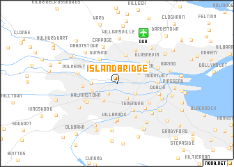 map of Islandbridge