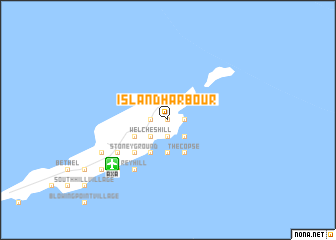 map of Island Harbour