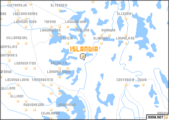 map of Islandia