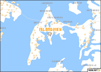 map of Island View