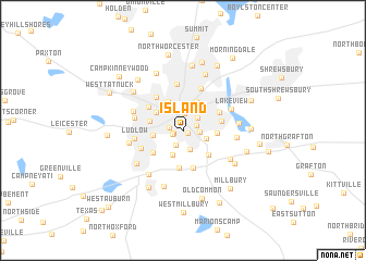 map of Island