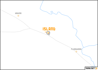 map of Island