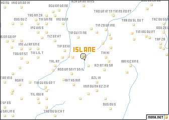 map of Islane