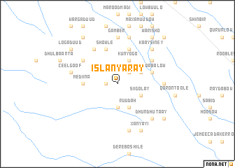 map of Islan Yaray