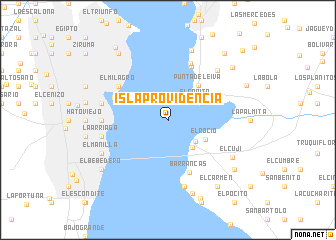 map of Isla Providencia