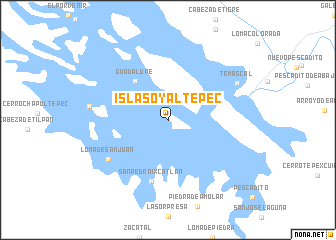 map of Isla Soyaltepec
