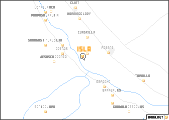map of Isla
