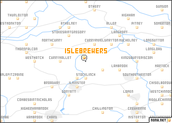 map of Isle Brewers