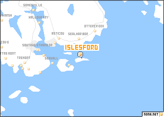 map of Islesford