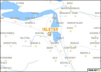 map of Isleten