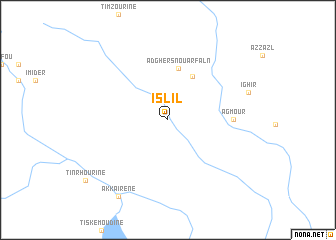 map of Islil