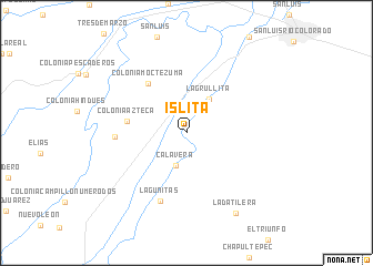 map of Islita