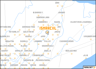 map of Ismaaciil