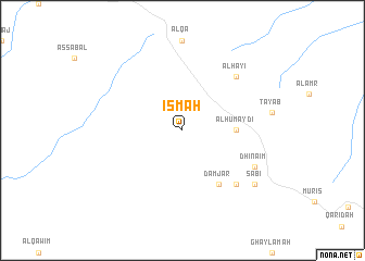 map of Ismah