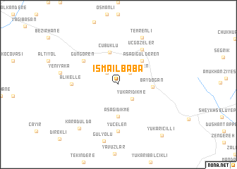 map of İsmailbaba