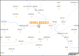 map of İsmailboğazı