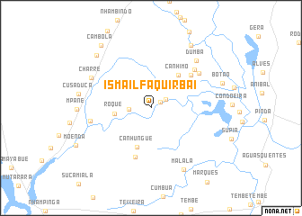 map of Ismail Faquir Bai