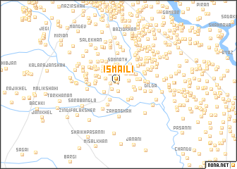 map of Ismāīli