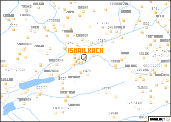 map of Ismāīl Kach