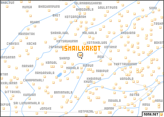 map of Ismāīl ka Kot