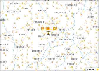 map of Ismāīlke