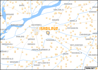 map of Ismāīlpur