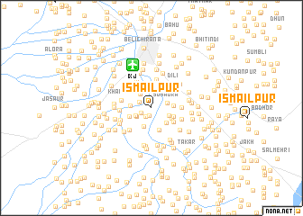 map of Ismāīlpur