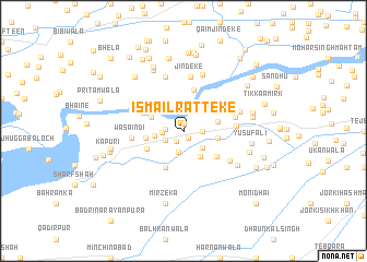 map of Ismāīl Ratteke