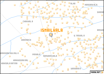 map of Ismāilwāla