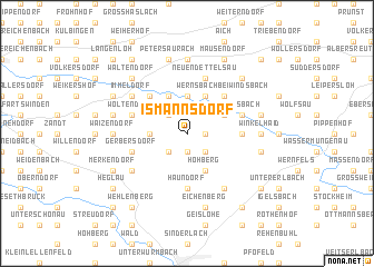 map of Ismannsdorf