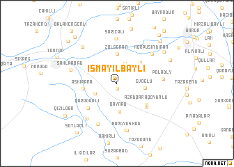 map of İsmayılbǝyli