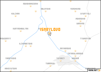 map of Ismaylovo