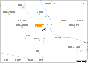 map of Ismaylovo