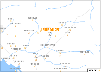 map of Is Meddas