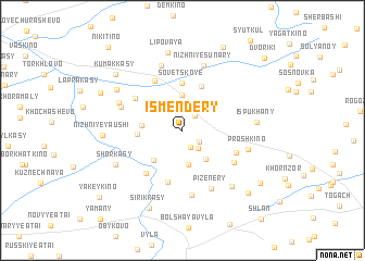 map of Ismendery