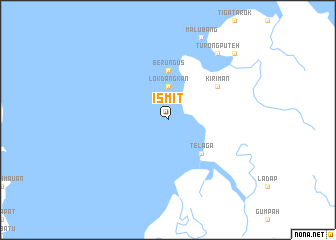 map of Ismit