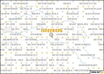 map of Isnerberg