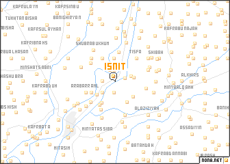 map of Isnīt