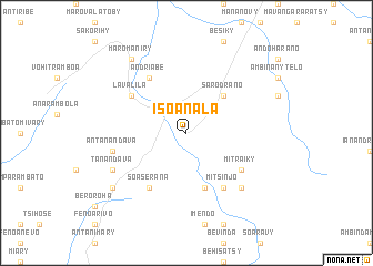 map of Isoanala