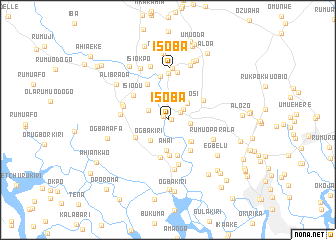 map of Isoba