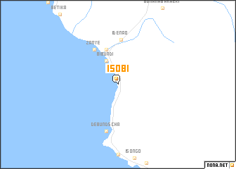 map of Isobi