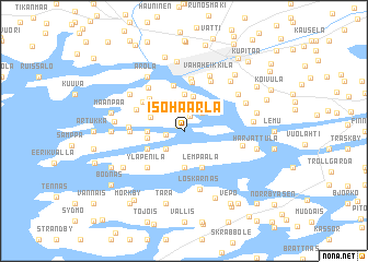 map of Iso Haarla